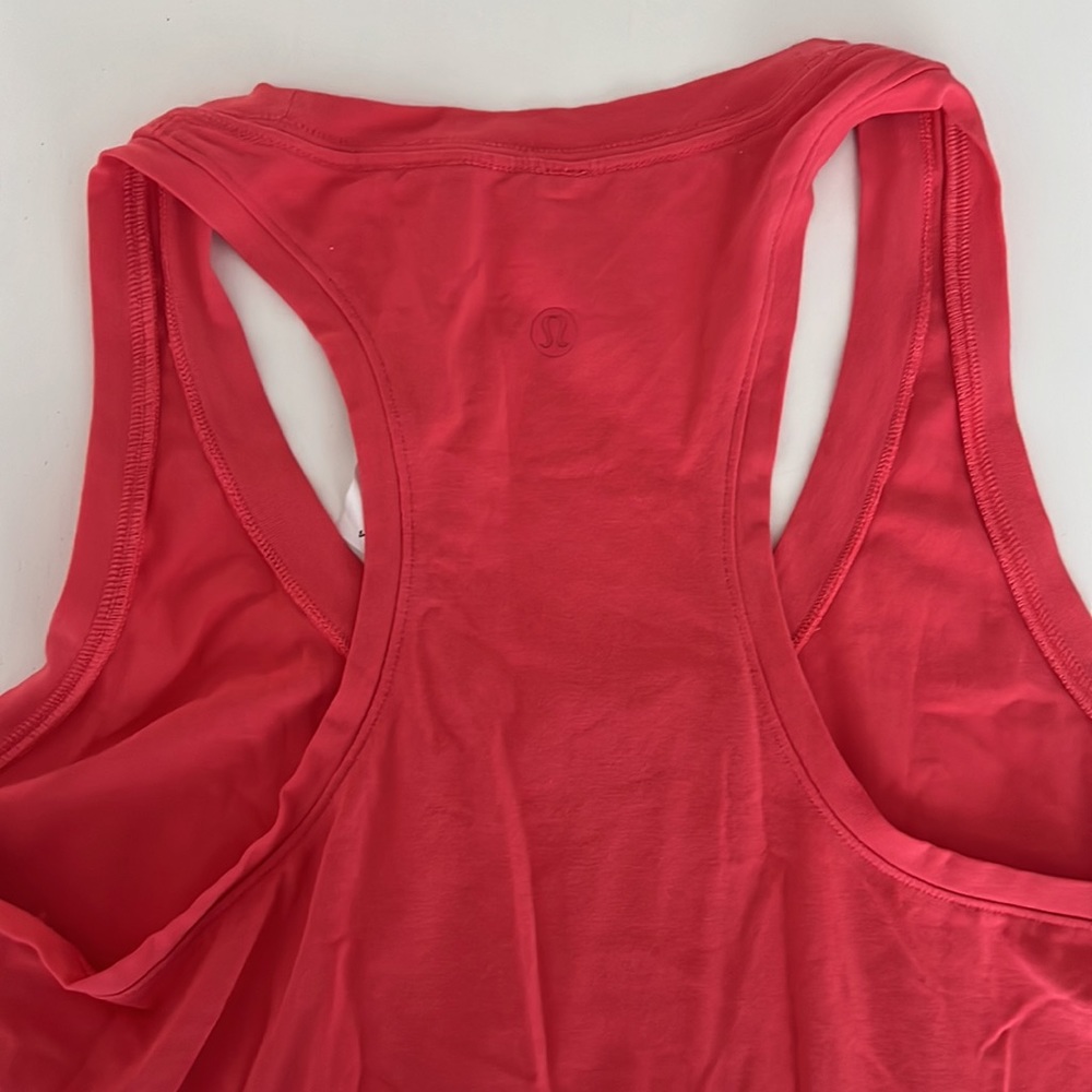 Lululemon Love Tank Top Racerback Pale Raspberry Size 4 - Picture 5 of 6